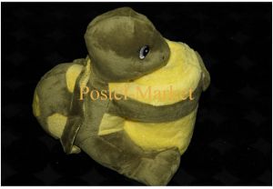 Желтый плед Tortoisei с игрушкой